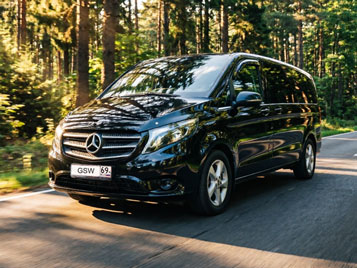 Аренда минивэна Mercedes Vito с водителем в Твери